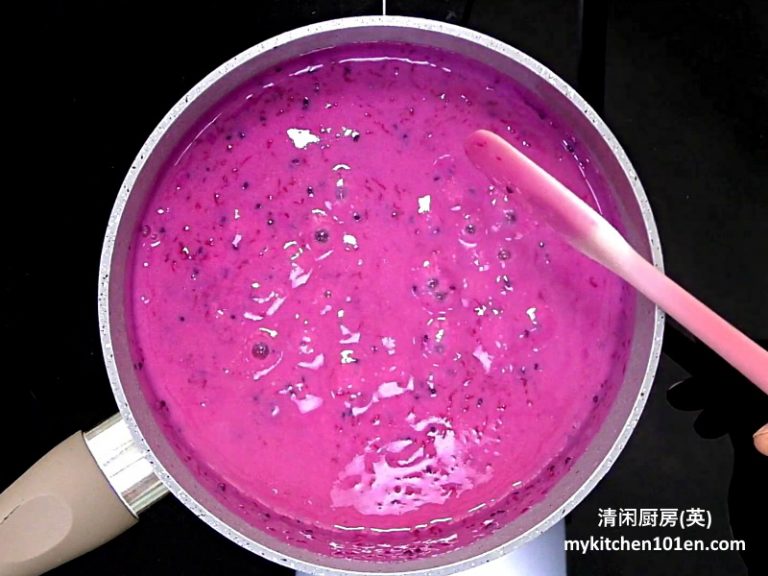 Stunningly Beautiful Agar Agar Dragon Fruit Mooncakes MyKitchen101en