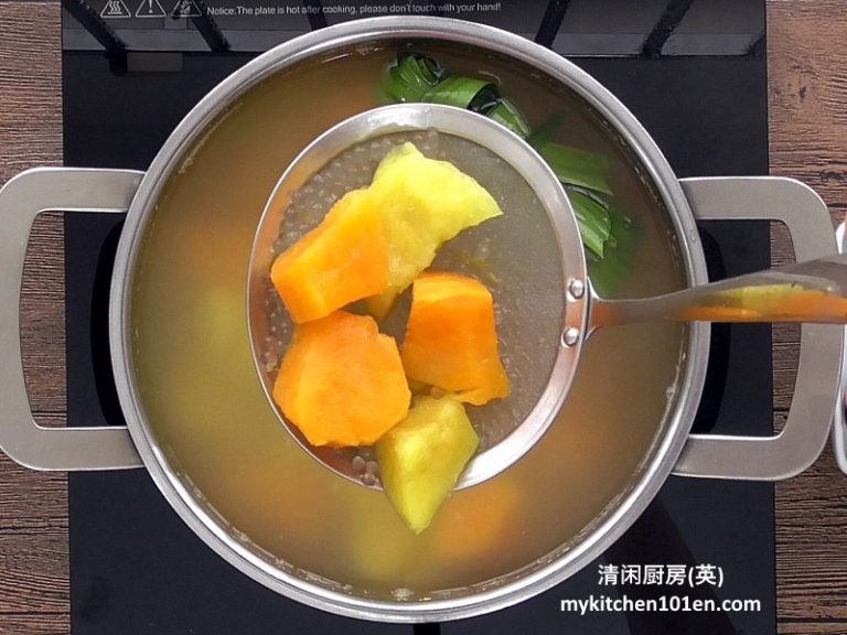 Chinese Sweet Potatoes Old Ginger Dessert Soup