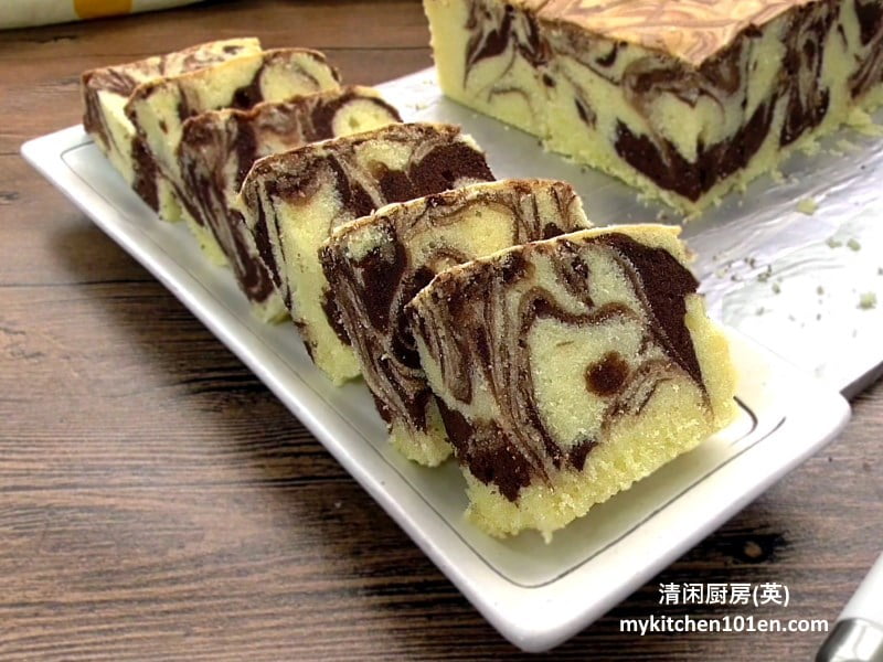 Vegan Marble Cake - Domestic Gothess