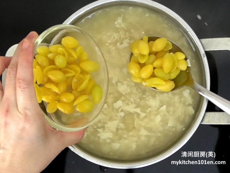 Beancurd Skin Ginkgo Nut Barley Dessert