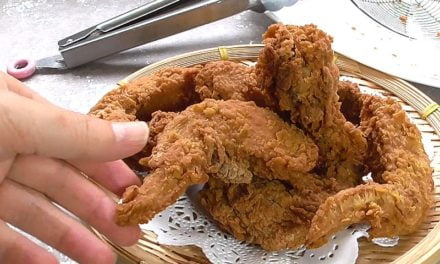 Perfect Crusted Crispy Fried Chicken Wings