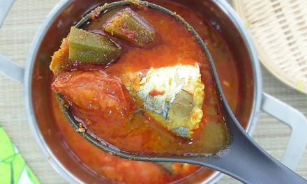 Nyonya Style Asam Pedas (Spicy Tamarind Fish)