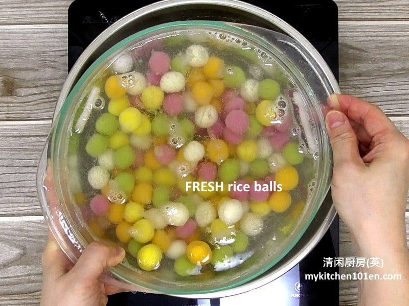 natural-5-colour-glutinous-rice-balls-cooking3