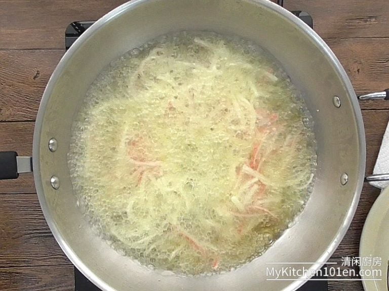 Crispy DeepFried Crab Sticks (Surimi)