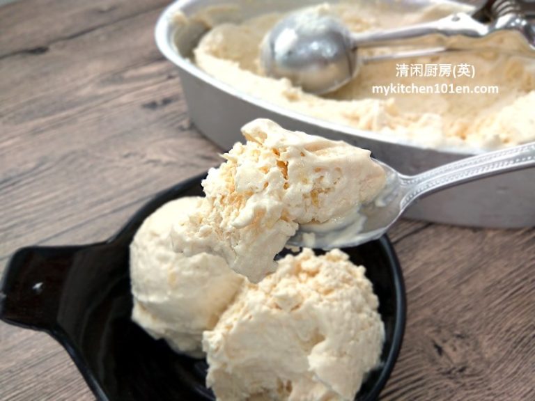 Velvety Durian IceCream A Simple, NoChurn Recipe for Tropical Indulgence
