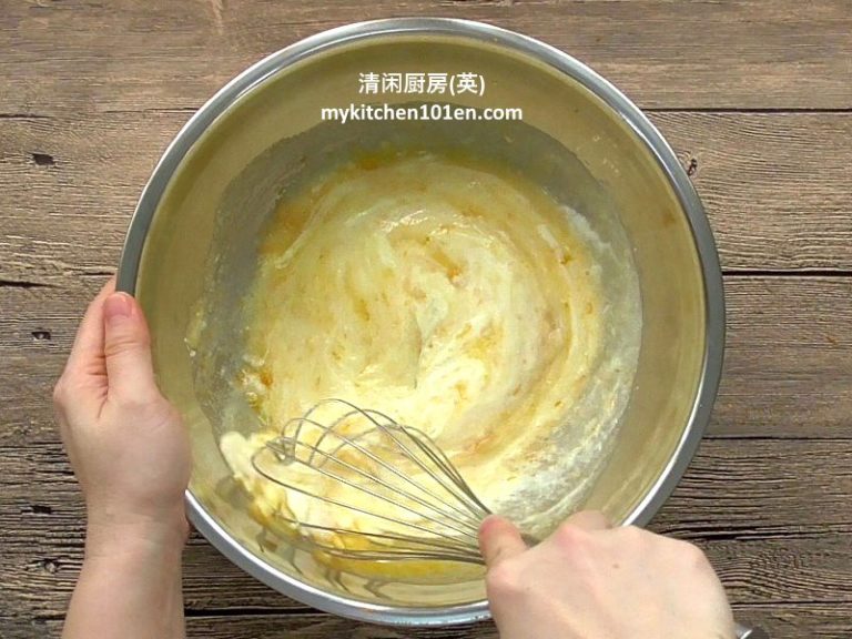 Eggless Orange Yogurt Sponge Cake