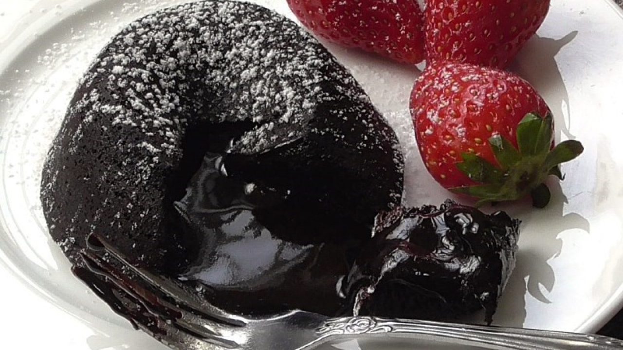 Bitter Sweet Dark Chocolate Lava Cake Mykitchen101en Com