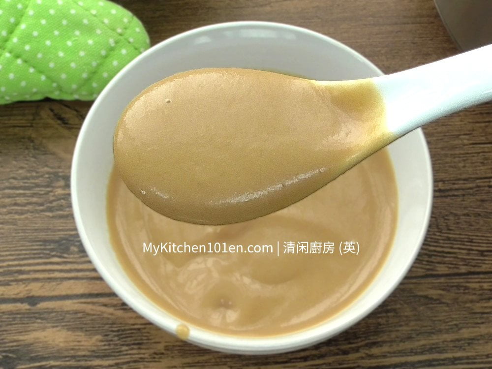 Creamy Cantonese Peanut Sweet Soup  MyKitchen101en.com