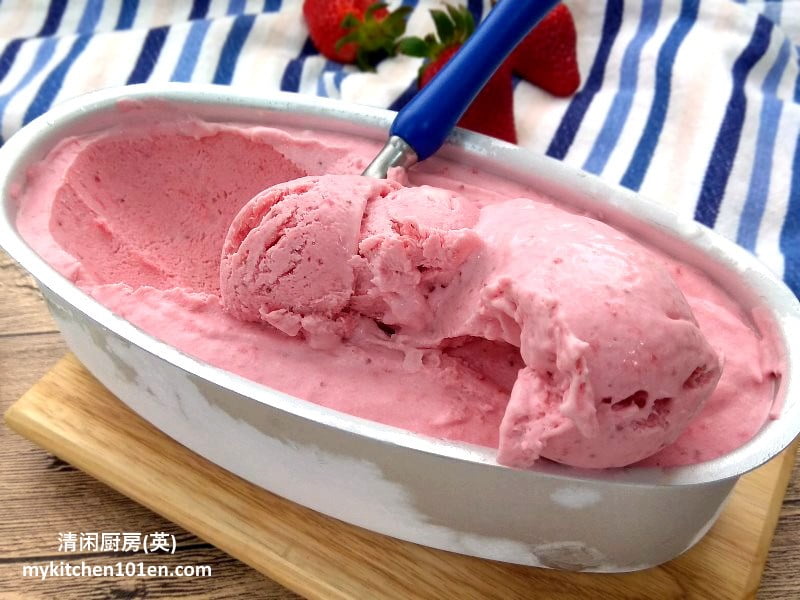 Ice Cream Maker-Color:Red 