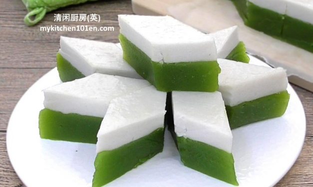 Kuih Talam Pandan-Proven Recipe (Resepi Kuih Talam Pandan)