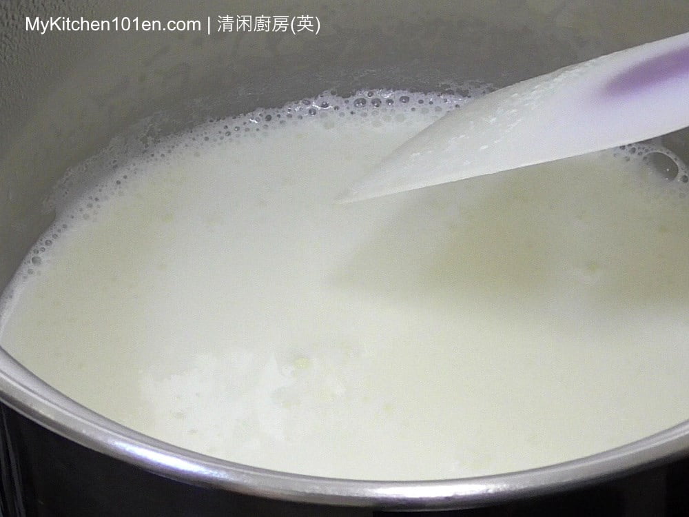 Ginger Milk Curd/Pudding Recipe