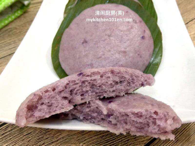 Purple Sweet Potato Hakka Hee Pan