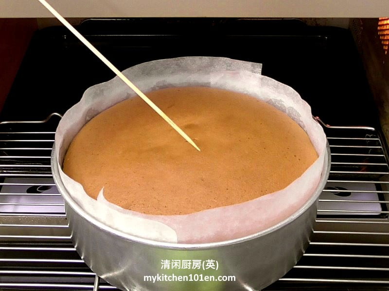 Orange Sponge Cake no artificial flavor