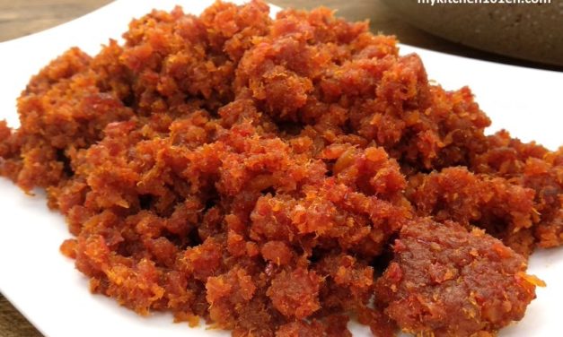 Sambal Hebi (Dried Shrimp Sambal)