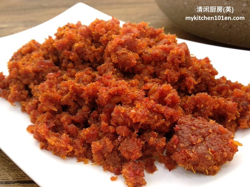 Sambal Hebi Sambal Dried Shrimp Mykitchen101en Com