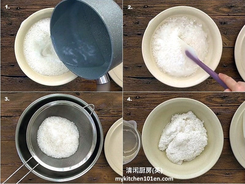 Small Sago Crystal Kee Chang (Alkaline Dumpling)