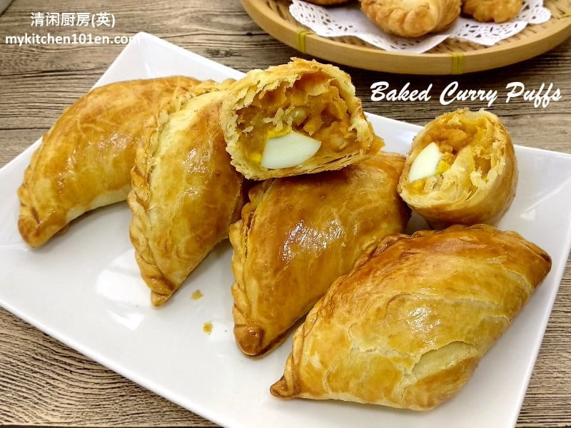 Delicious Spiral Curry Puff (Karipap Pusing): Deep-Fried or Baked ...