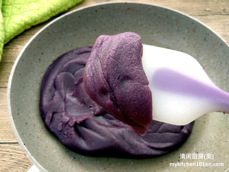 Purple Sweet Potato Paste Filling for Mooncake 