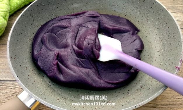 Purple Sweet Potato Paste Filling for Mooncake