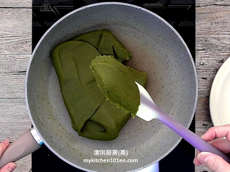 Matcha (Japanese Green Tea) Mung Bean Paste Filling for 