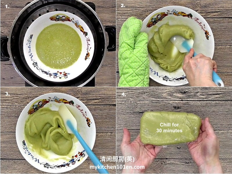 Japanese Green Tea Snow Skin Mooncake