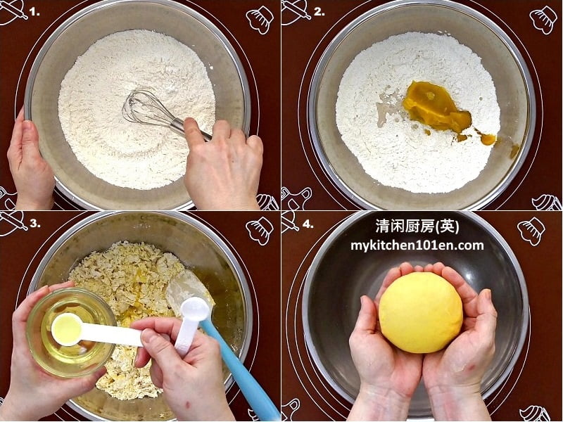 Golden Pumpkin Mantou Recipe Pumpkin Chinese Steamed Bun 4805