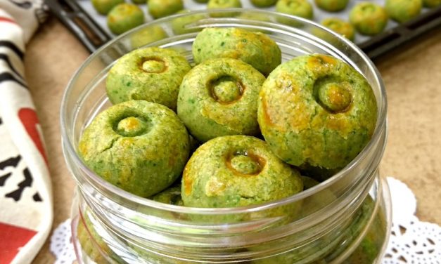 Melt-In-Mouth Green Pea Cookies