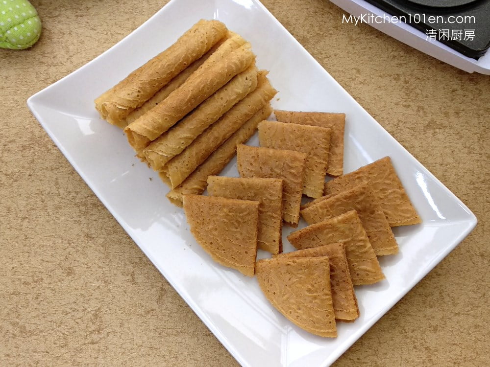 Delectable Homemade Kuih Kapit (Love Letters Biscuit 