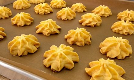 Melt-In-Mouth Salted Egg Yolk Butter Cookies