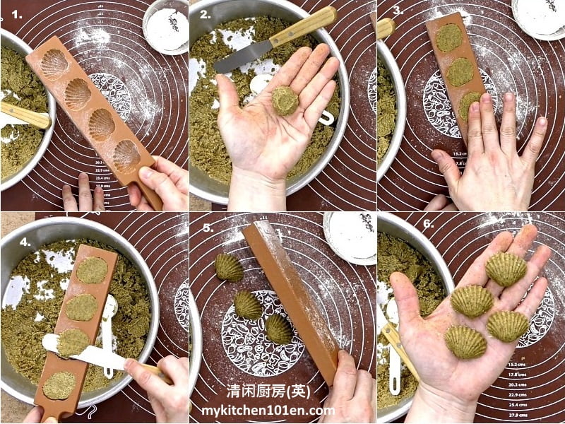 Melt-In-Mouth Mung Bean (Green Bean) Cookies 