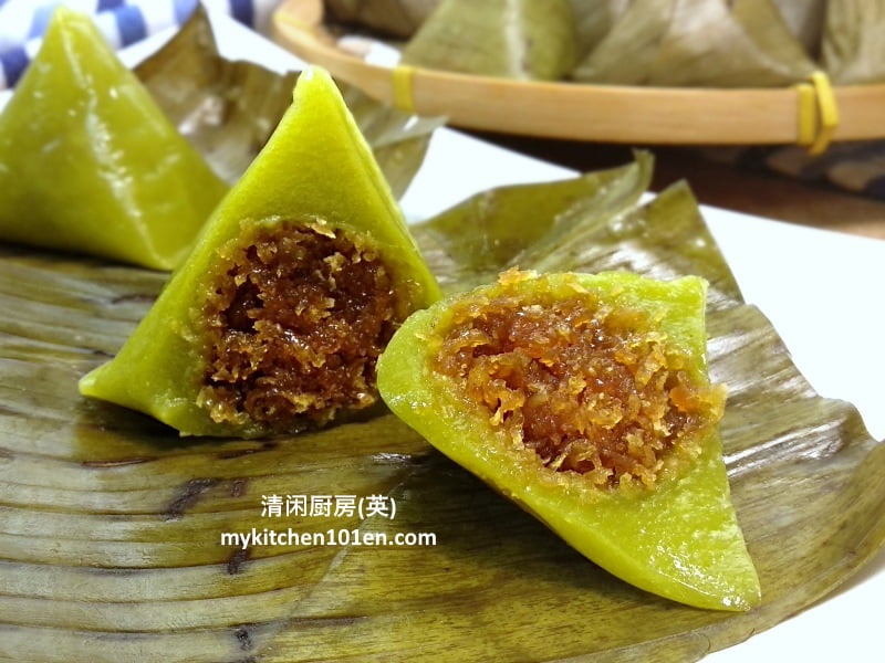 Kuih Koci Pandan MyKitchen101en.com Kuih Koci Pandan MyKitchen101en.com