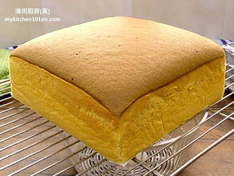 Cotton Sponge Cake without shrinking