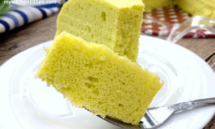 Pandan Steamed Sponge Cake Detailed Recipe- Step by Step Guide