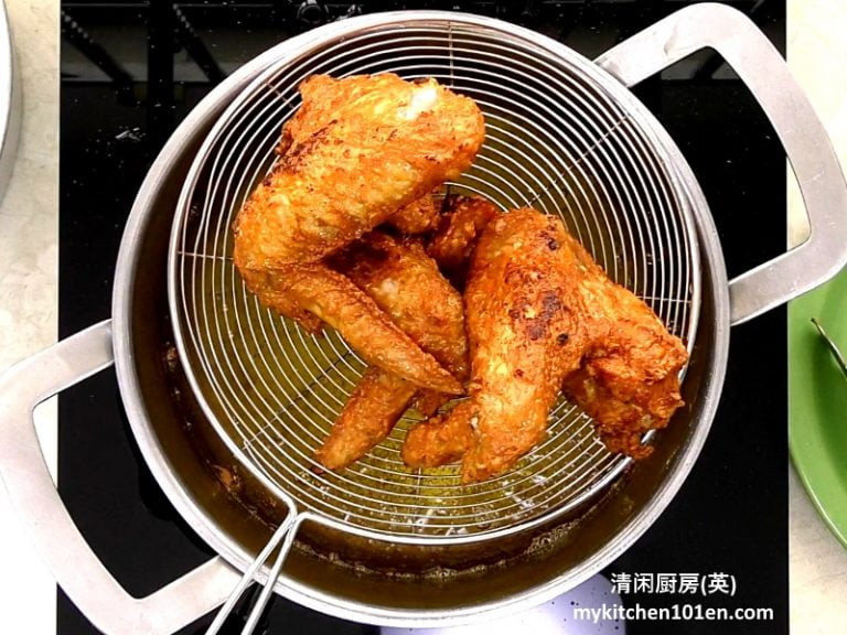 Red Bean Curd (Nam Yue) Fried Chicken Wings