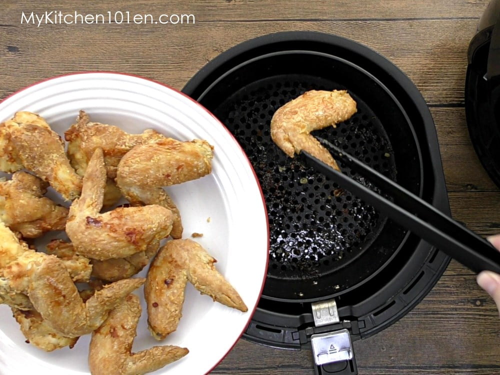 ninja foodie air fryer chicken wings recipe