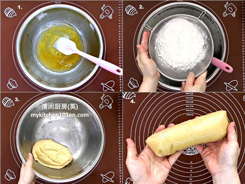 ow-Sugar Pandan Cheese Custard Traditional Mooncake