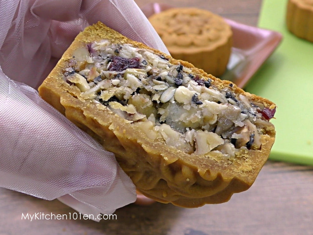 Mixed Nuts Mooncake