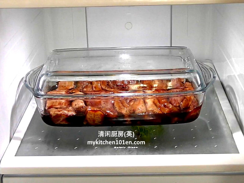 homemade bbq pork non-stick pan no artificial colouring