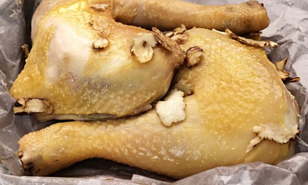 Traditional Chinese Salt Baked Chicken