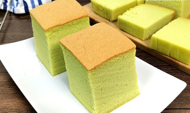 Pandan Cotton Sponge Cake-As soft as cotton