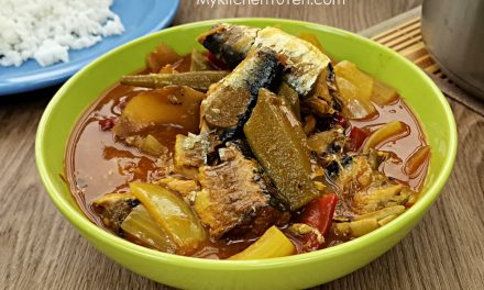 A Hearty Canned Sardines Recipe: Sweet and Sour Sardine in Tomato Sauce
