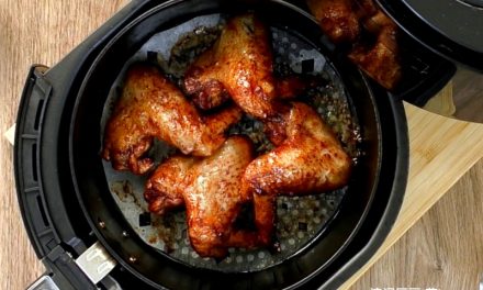 Easy Honey BBQ Chicken Wings with Air Fryer