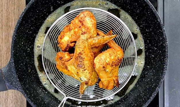 Turmeric Fried Chicken Wings