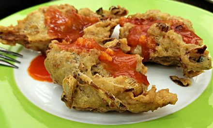 Deep-Fried Anchovies Fritters (Cucur Ikan Bilis) – Quick and Easy Tea Time Snack