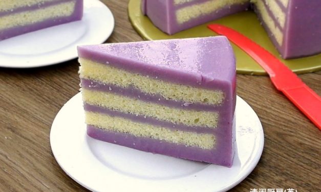 Taro Layer Cake (Yam Layer Cake)-No Artificial Flavouring or Colouring