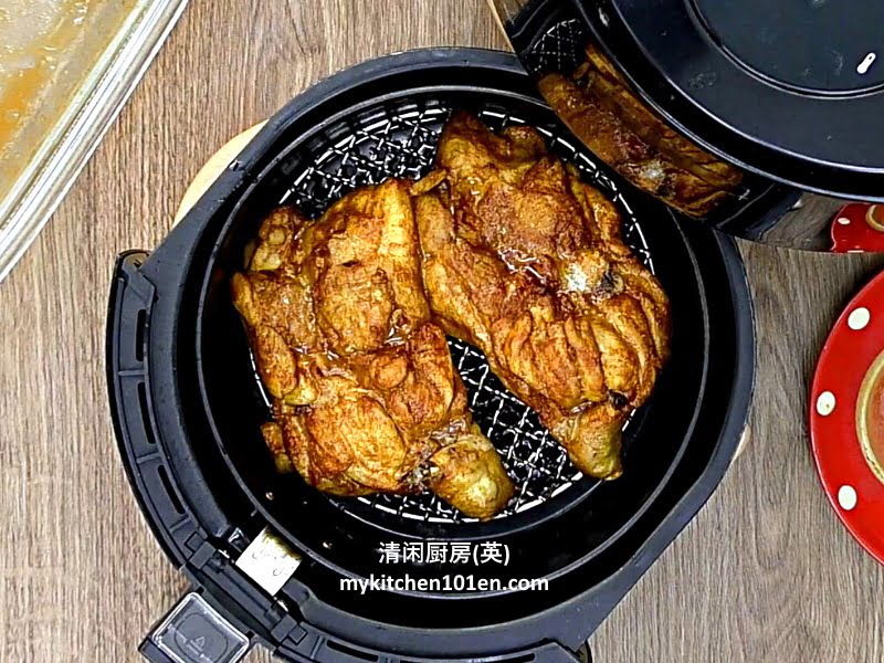 Air Fryer Grilled Curry Chicken Chop