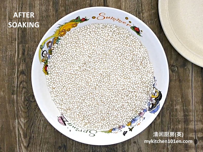 Taro Paste Crystal Sago Alkaline Dumpling