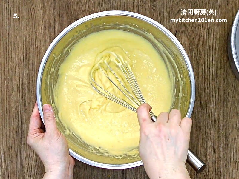 Chiffon Cake Lemon Cream Cheese flavour