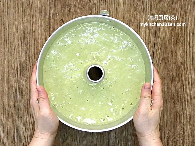 Soft Fluffy Matcha Chiffon Cake (Japanese Green Tea Chiffon)-A Must-Try  recipe 