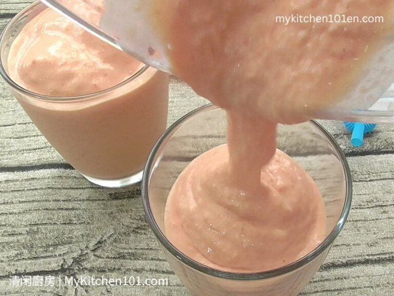Creamy Papaya Milkshake Recipe